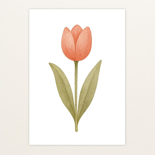 Tulpe Poster von tinylearner