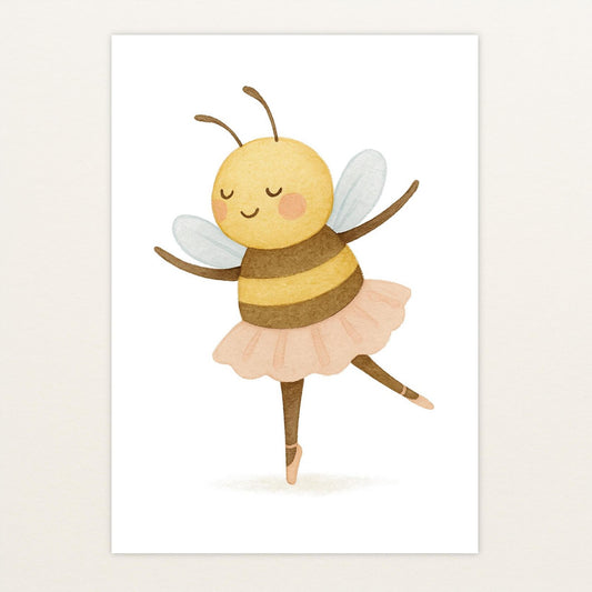 Bibi die Biene - Motiv: "Ballett" Poster von tinylearner