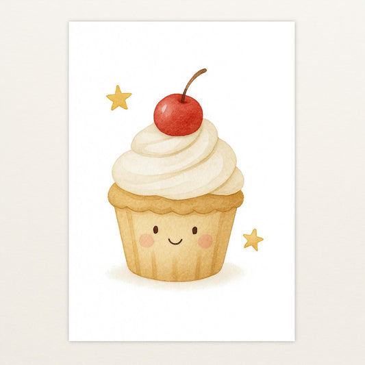Süßes: Cupcake Poster von tinylearner