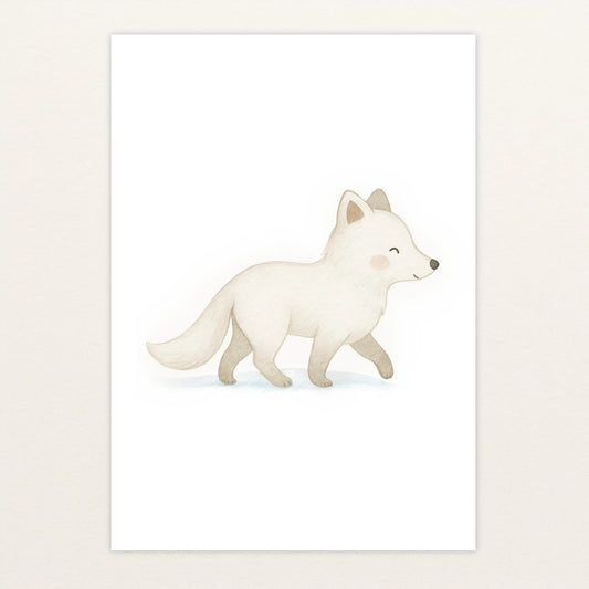 Pino der Polarfuchs Poster von tinylearner