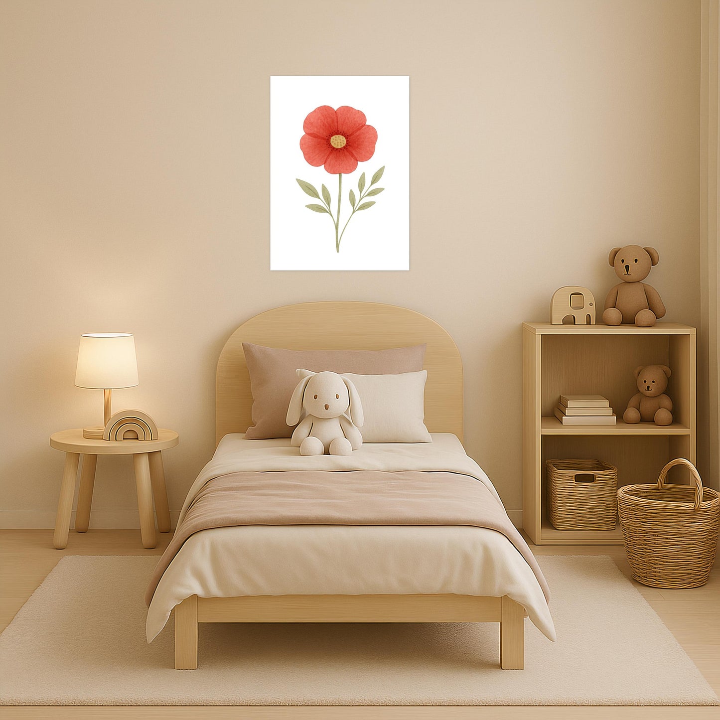 Mohnblume Poster von tinylearner