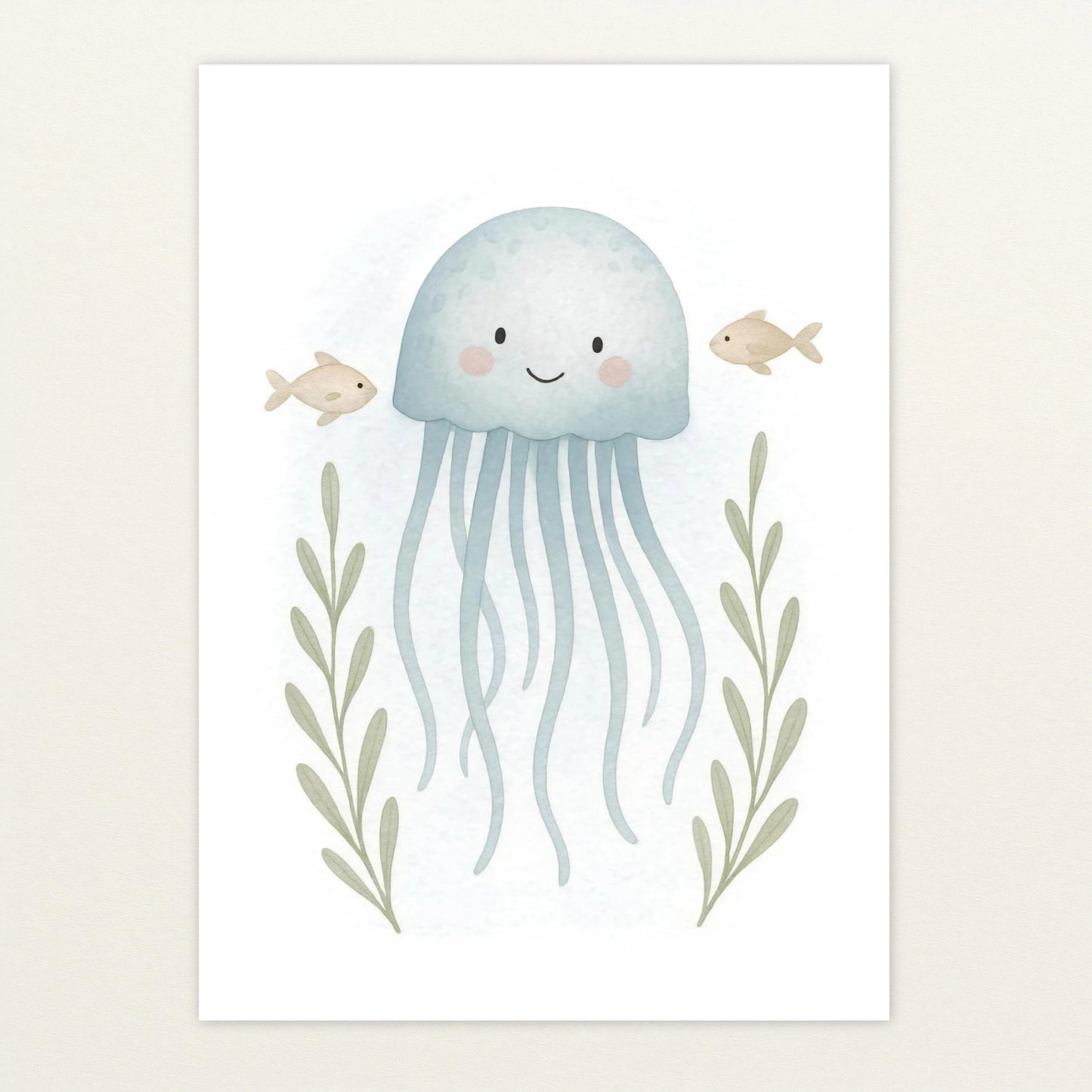 Quinn die Qualle Poster von tinylearner