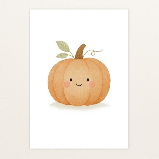 Gemüse: Kürbis Poster von tinylearner