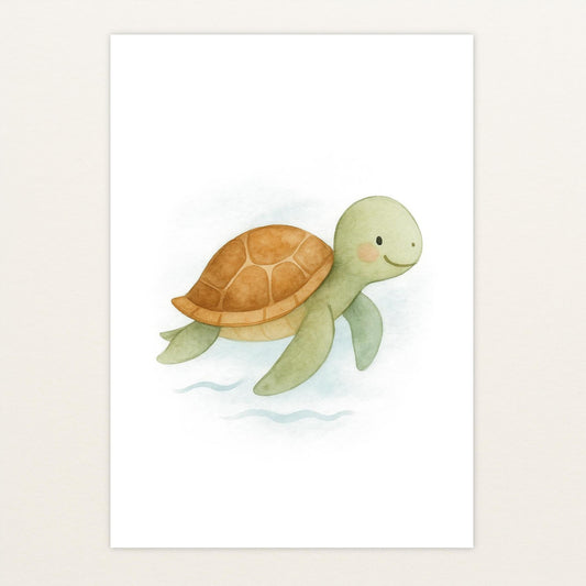 Sora die Schildkröte Poster von tinylearner