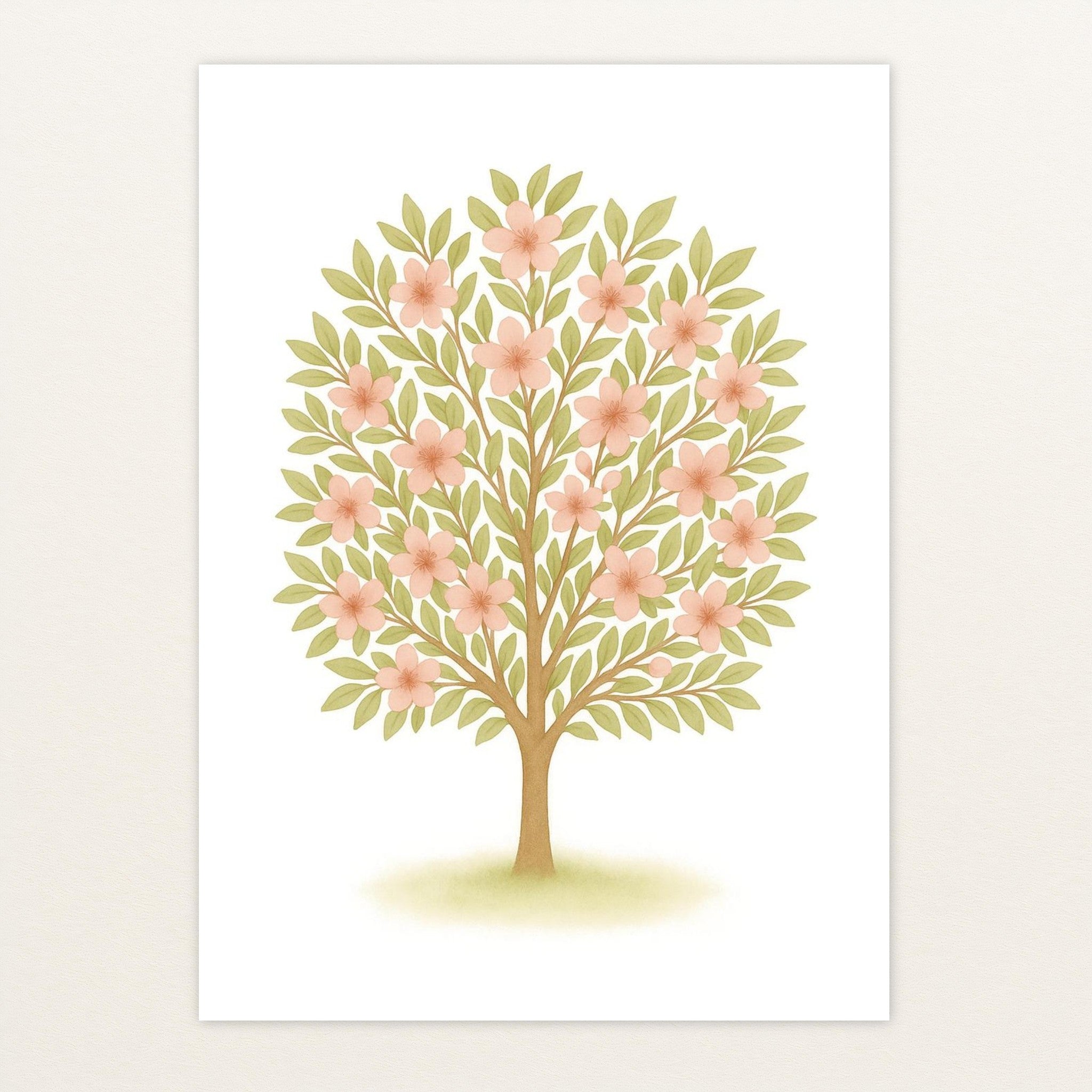Kirschbaum Poster von tinylearner