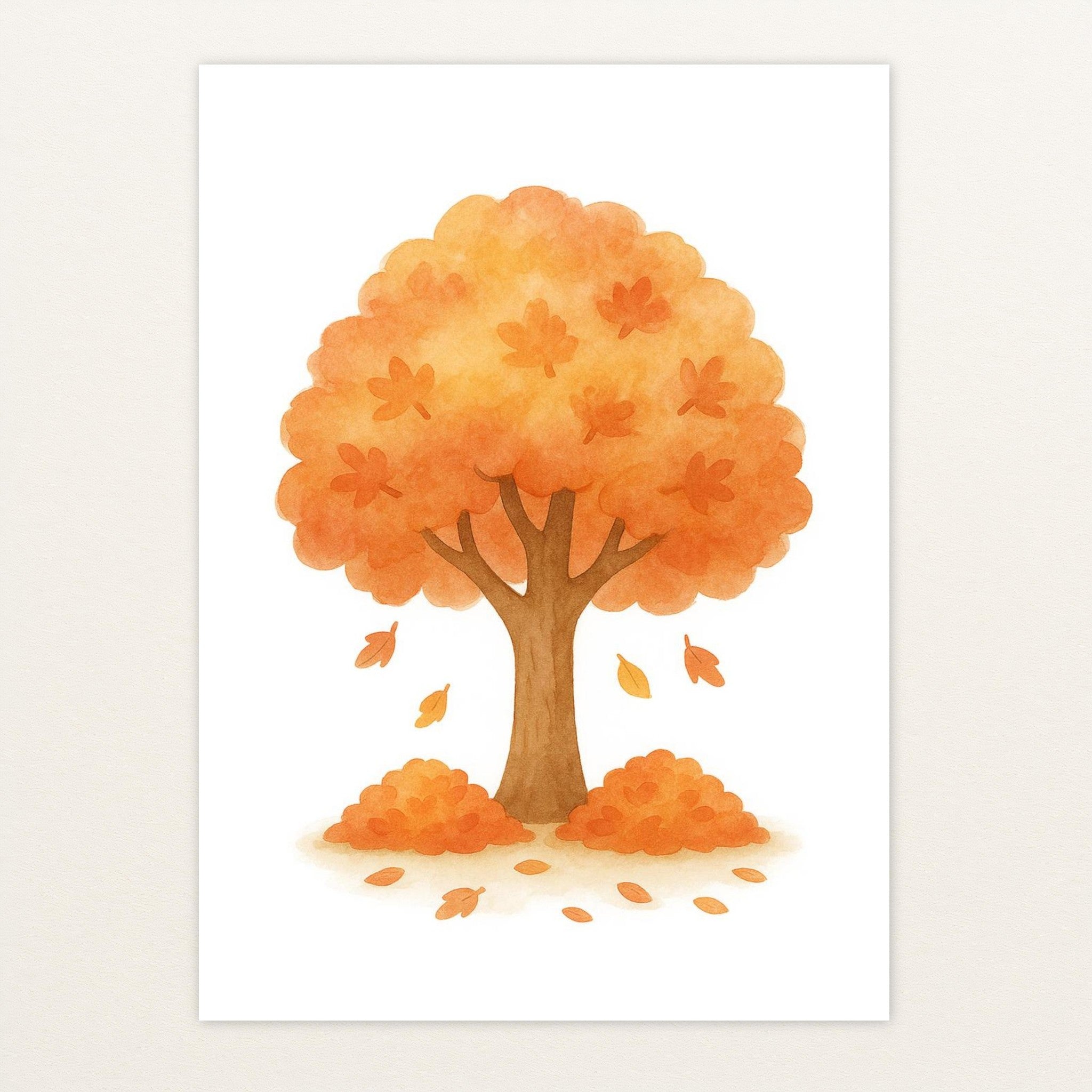 Ahornbaum Poster von tinylearner