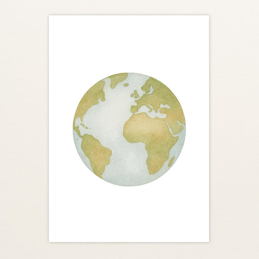 Erde Poster von tinylearner