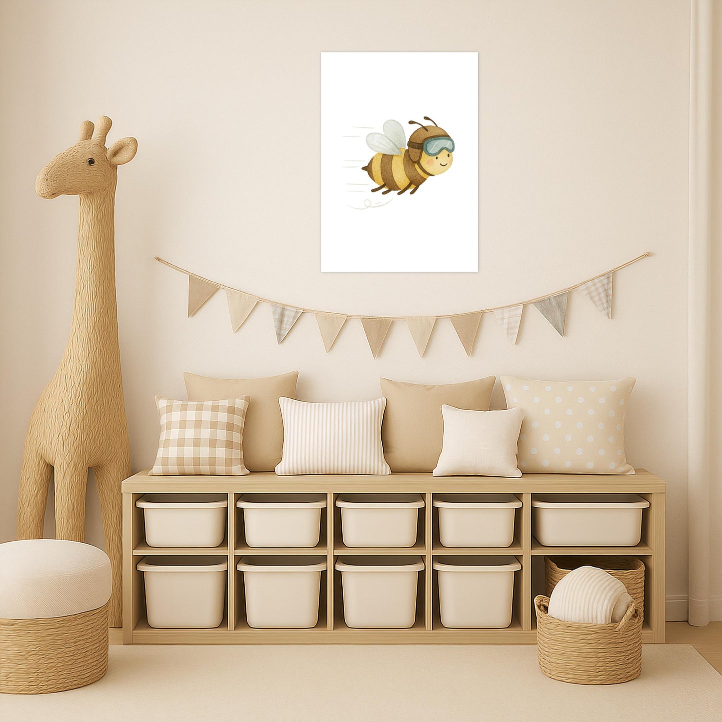Bibi die Biene Poster von tinylearner