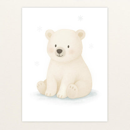 Pummel der Polarbär Poster von tinylearner