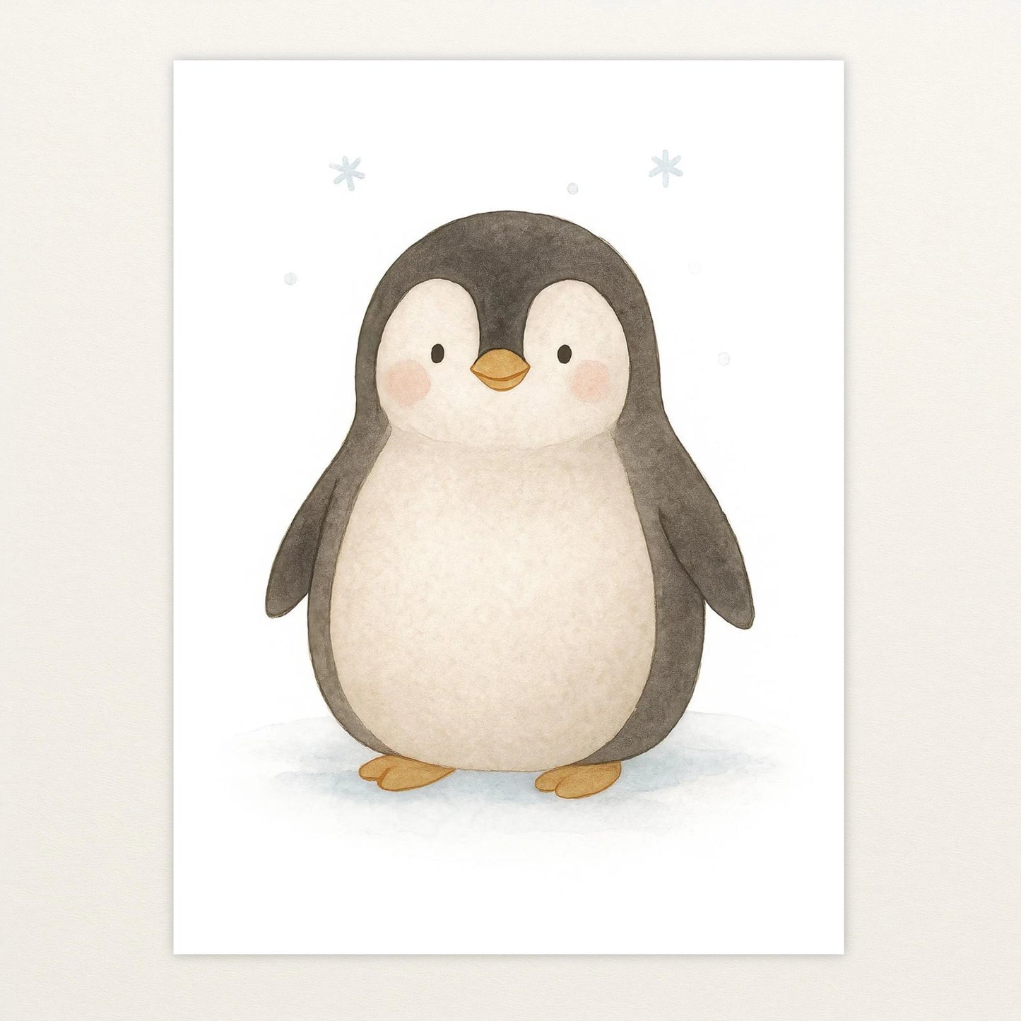 Pia der Pinguin Poster von tinylearner