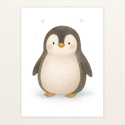 Pia der Pinguin Poster von tinylearner