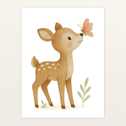 Ria das Reh - Motiv: "Schmetterling" Poster von tinylearner