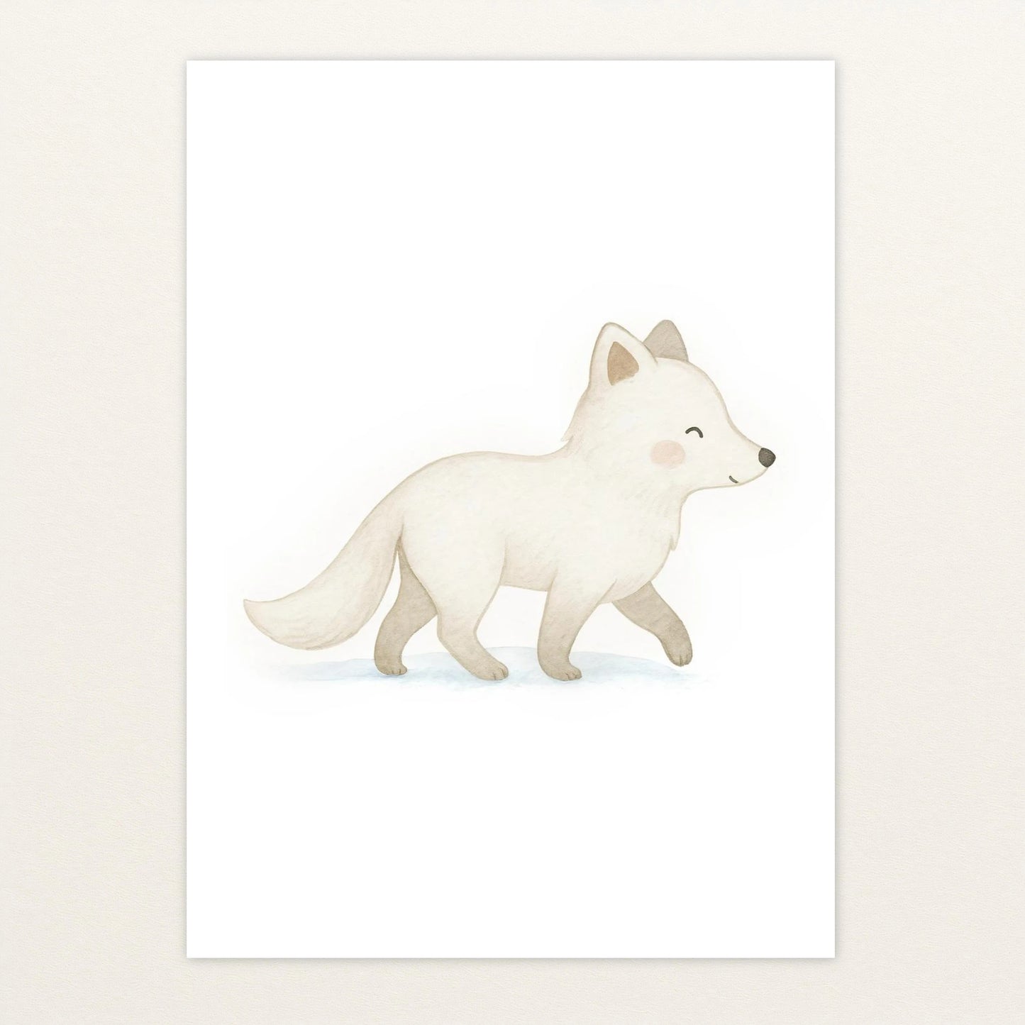 Pino der Polarfuchs Poster von tinylearner