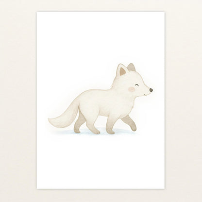 Pino der Polarfuchs Poster von tinylearner