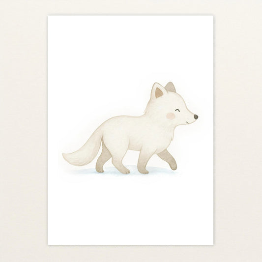 Pino der Polarfuchs Poster von tinylearner