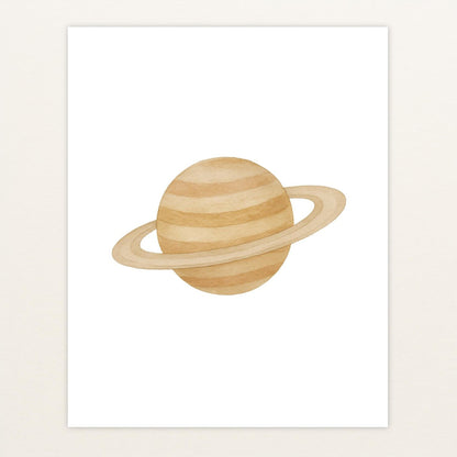 Saturn Poster von tinylearner