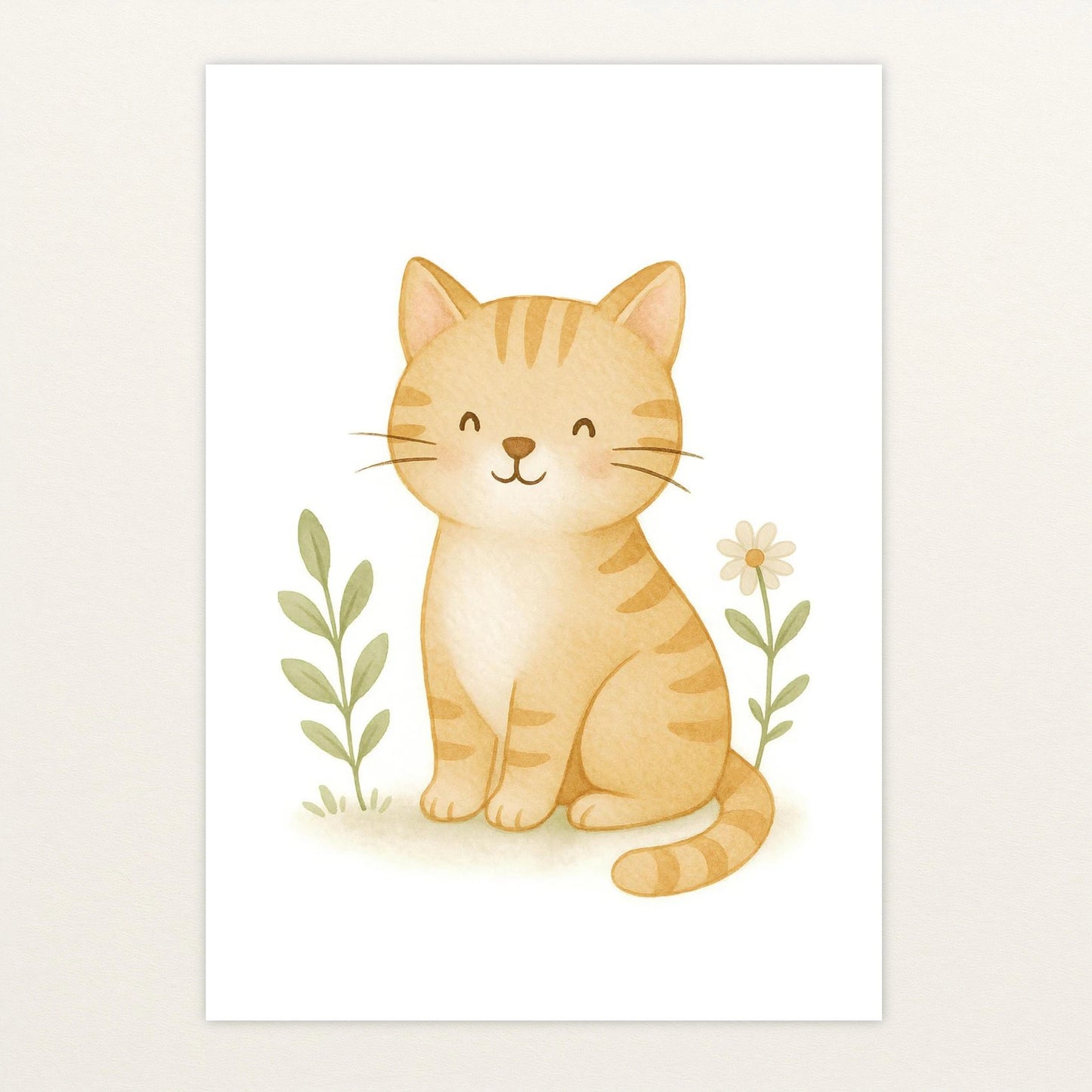 Kira die Katze Poster von tinylearner