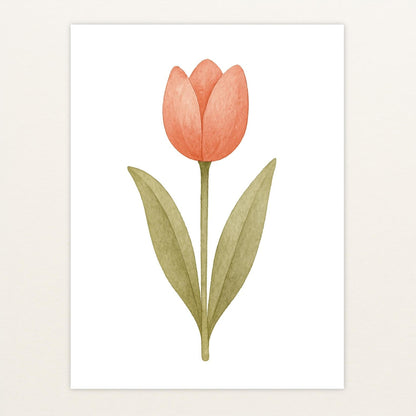Tulpe Poster von tinylearner