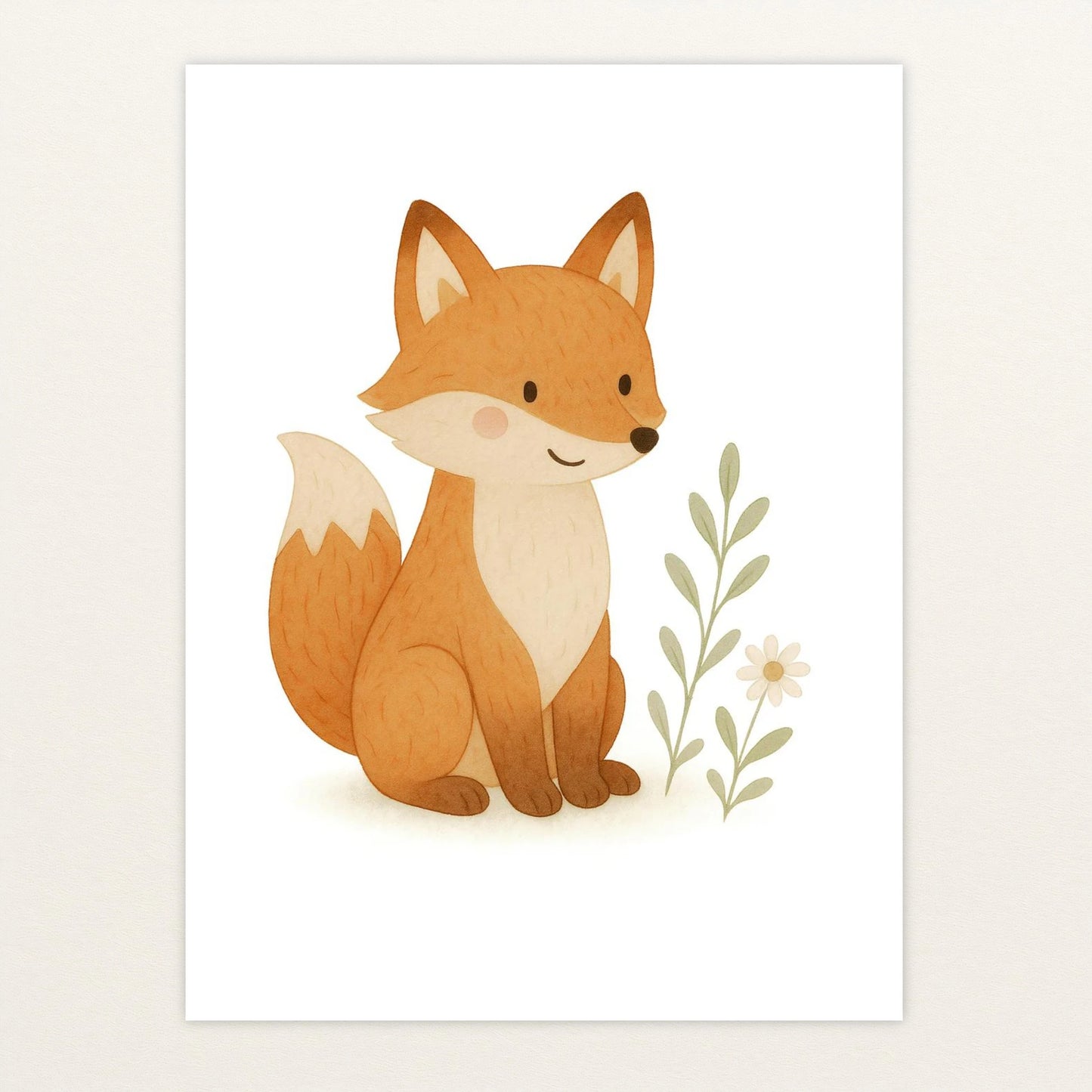 Finnegan der Fuchs Poster von tinylearner