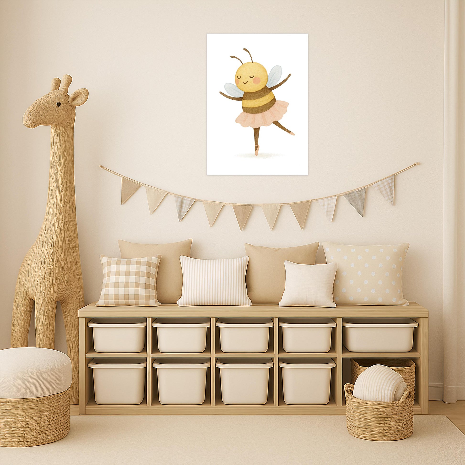 Bibi die Biene - Motiv: "Ballett" Poster von tinylearner