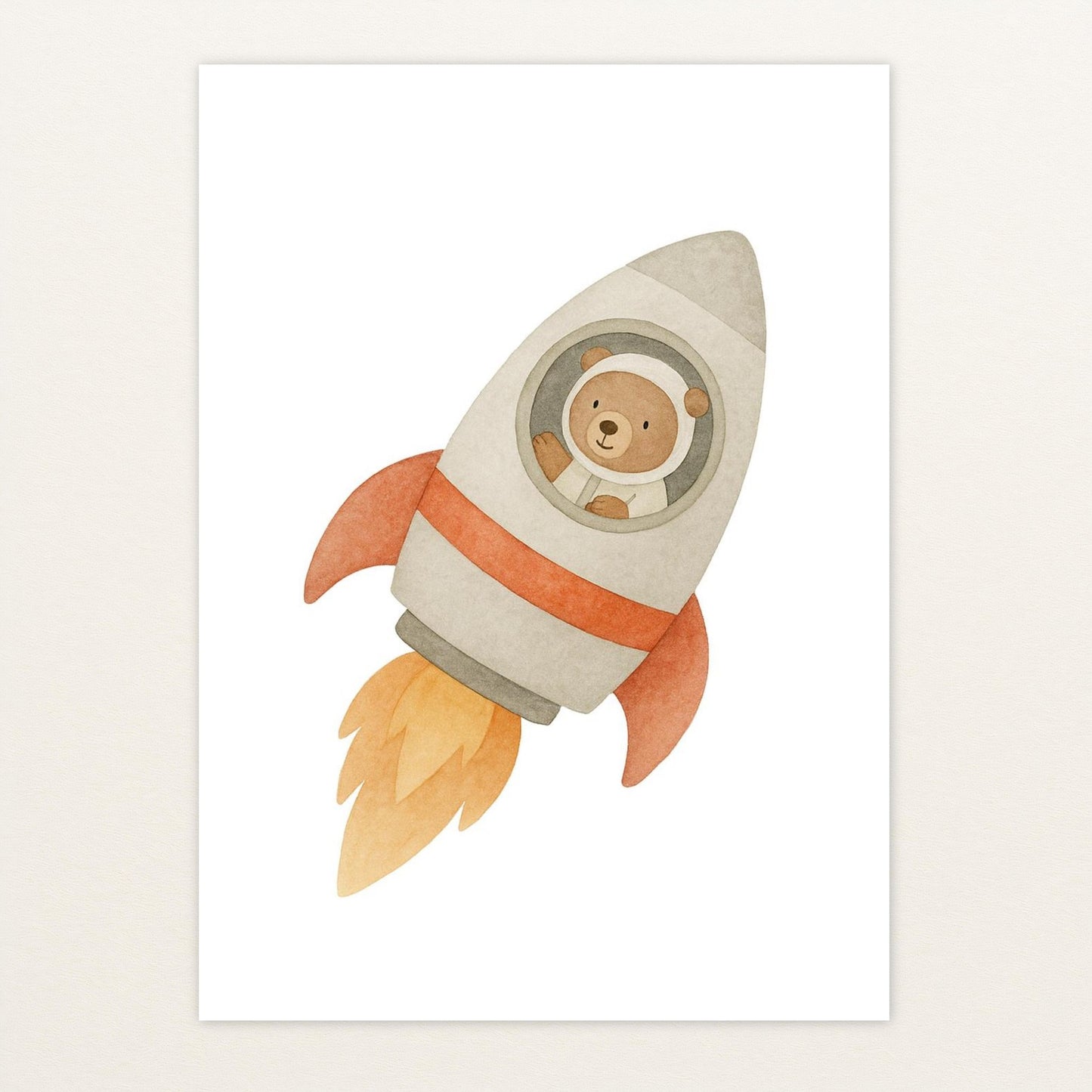 Balu der Bär - Motiv: "Rakete" Poster von tinylearner
