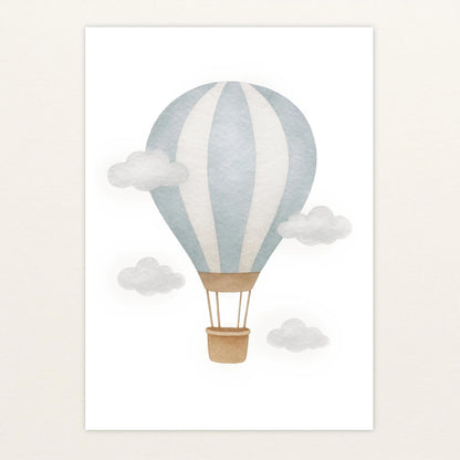 Heißluftballon Poster von tinylearner