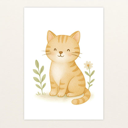 Kira die Katze Poster von tinylearner