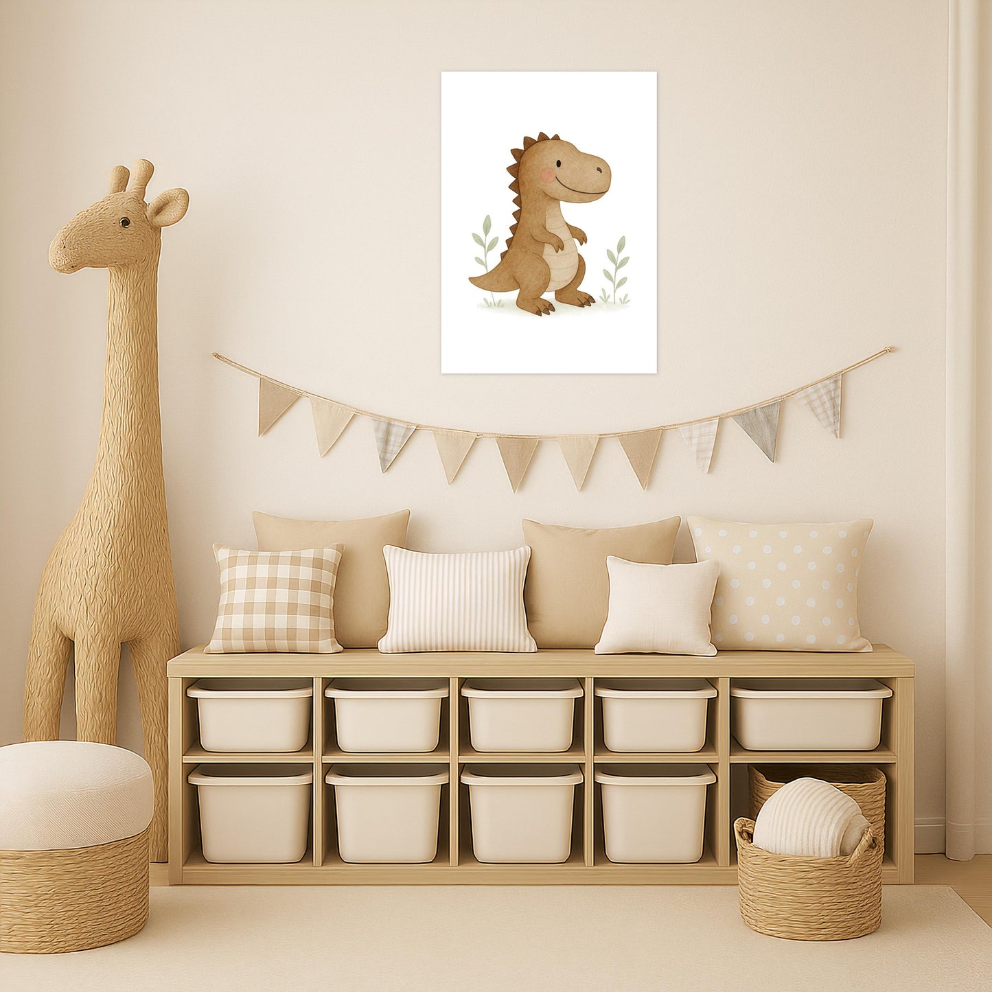 Dinosaurier T-Rex Poster von tinylearner