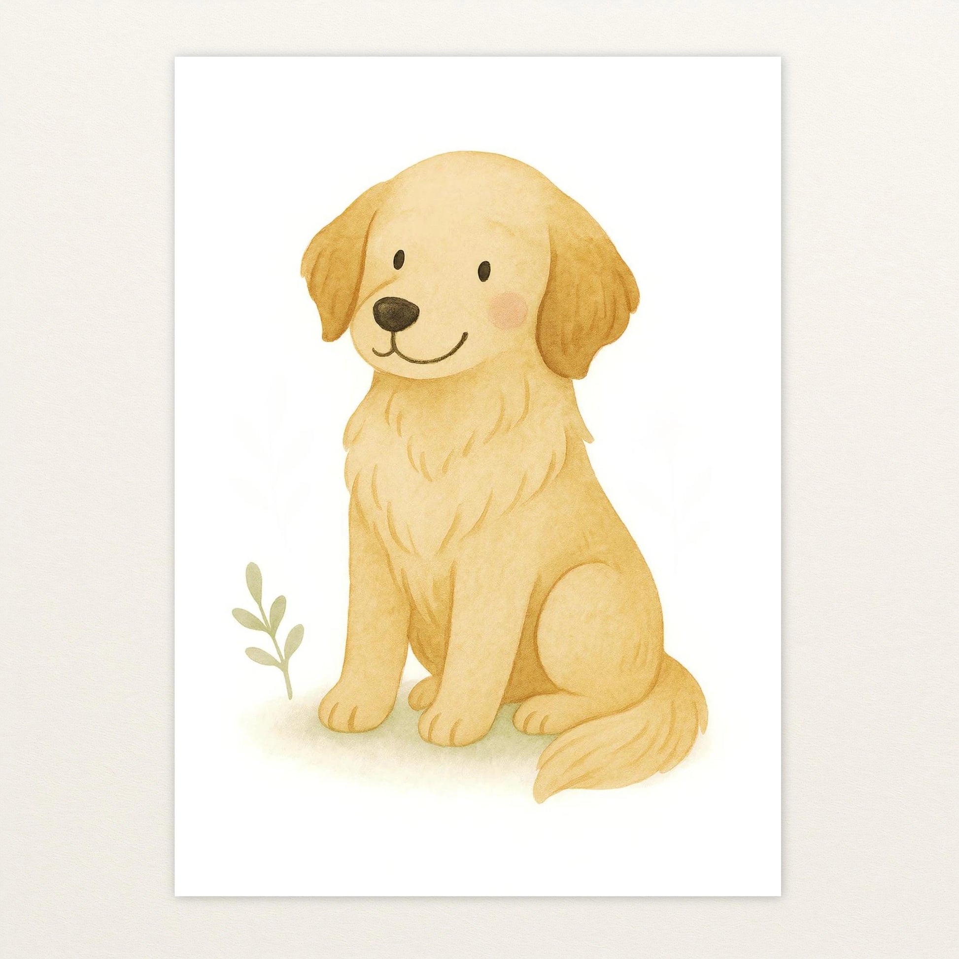 Hugo der Hund Poster von tinylearner