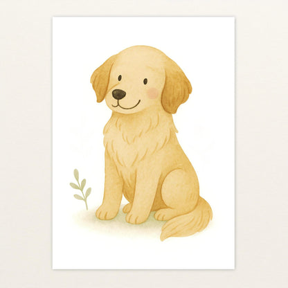 Hugo der Hund Poster von tinylearner