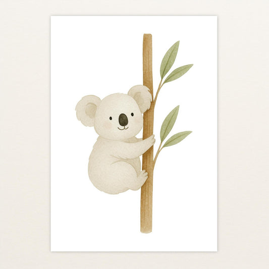 Kori der Koala Poster von tinylearner