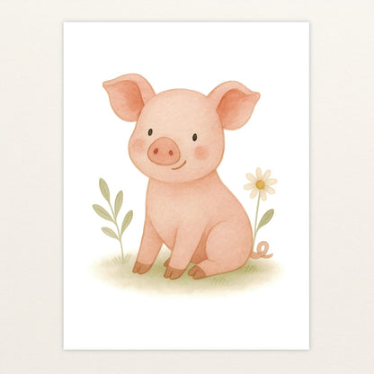 Susi das Schwein Poster von tinylearner