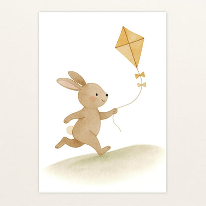 Holly der Hase - Motiv: "Drachen" Poster von tinylearner
