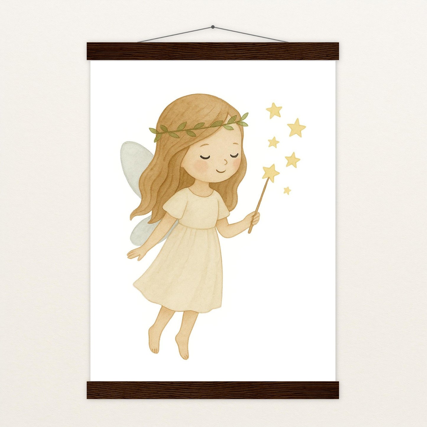 Fina die Fee Poster mit Leisten von tinylearner