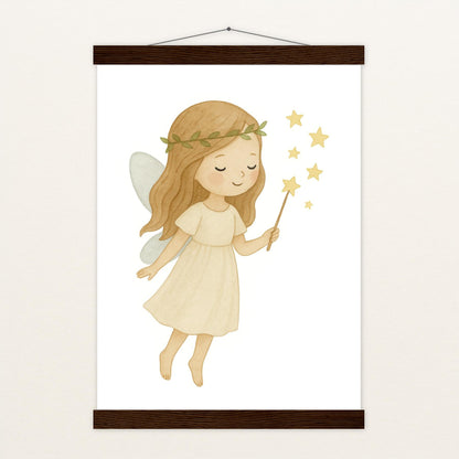 Fina die Fee Poster mit Leisten von tinylearner