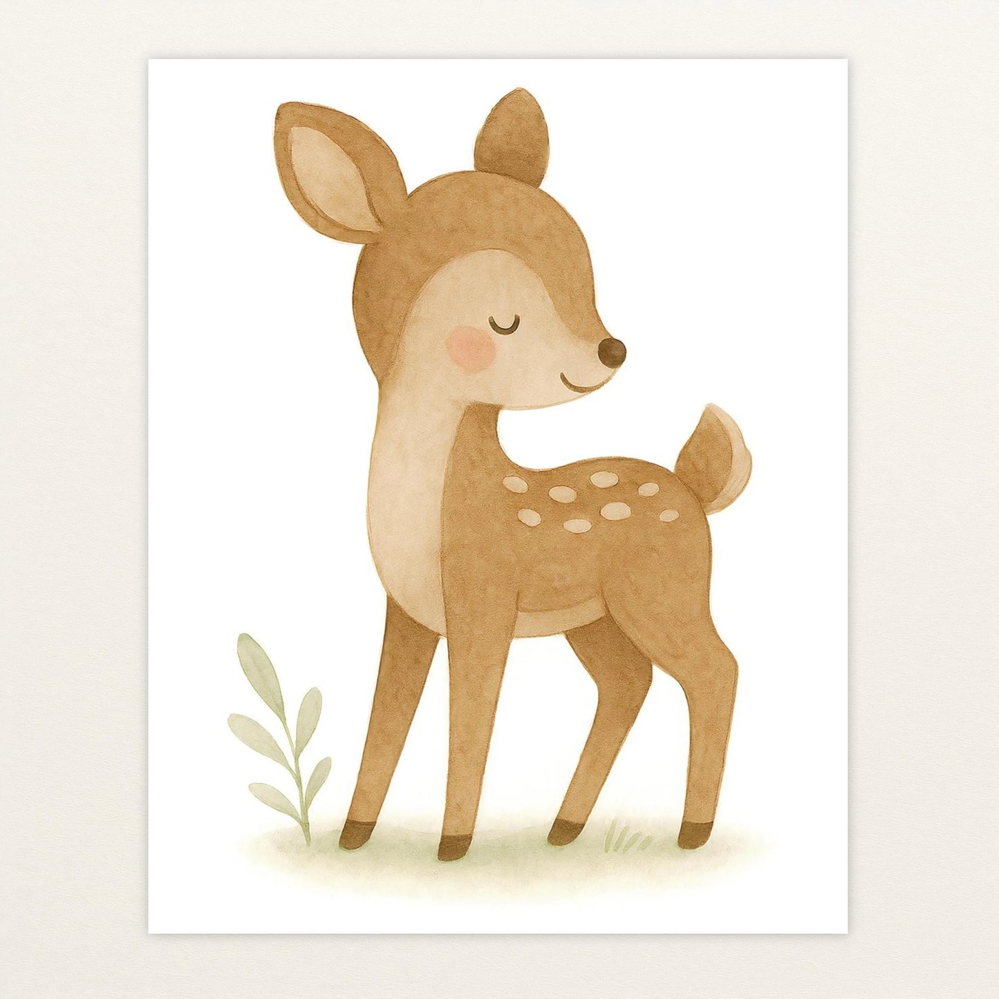 Ria das Reh Poster von tinylearner