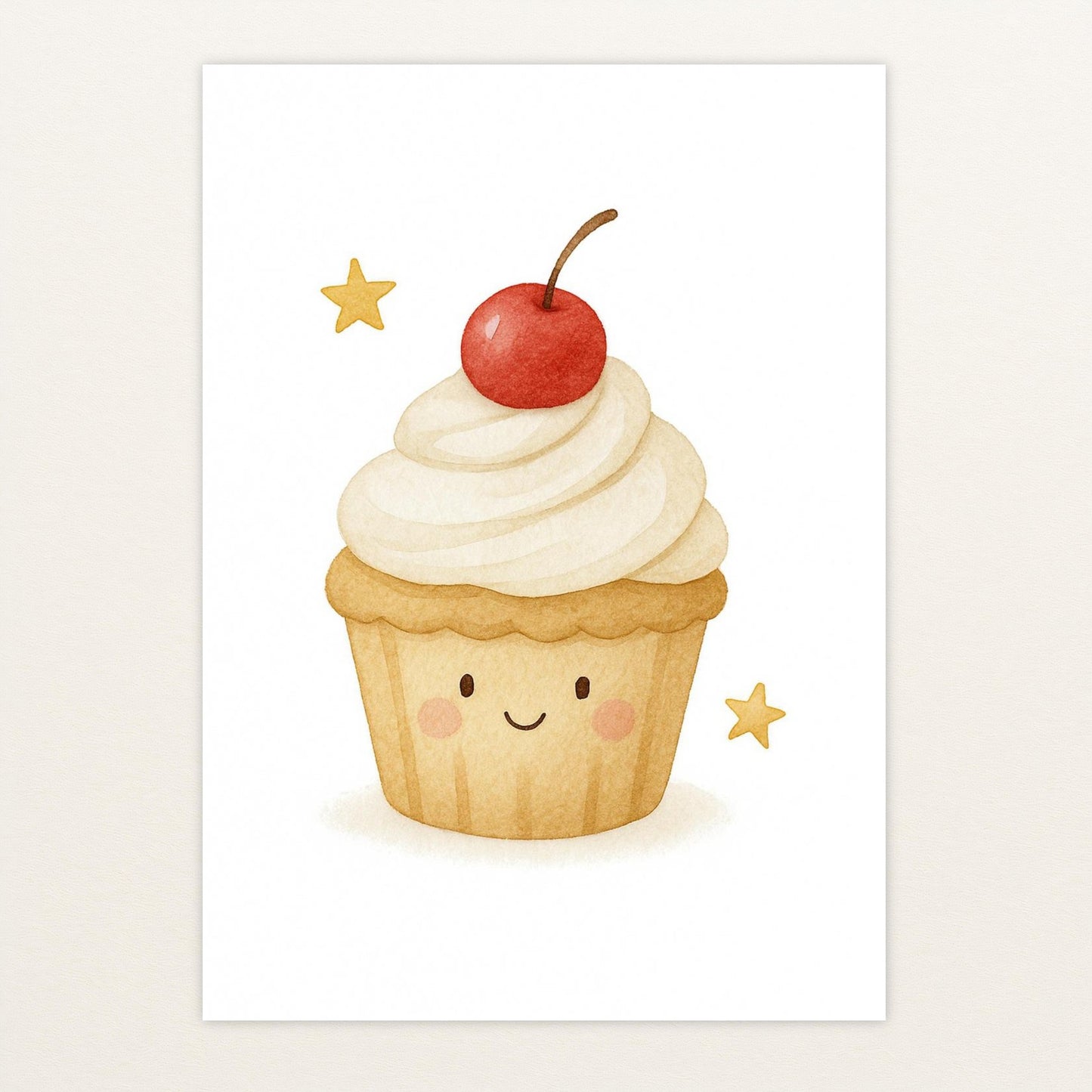 Süßes: Cupcake Poster von tinylearner