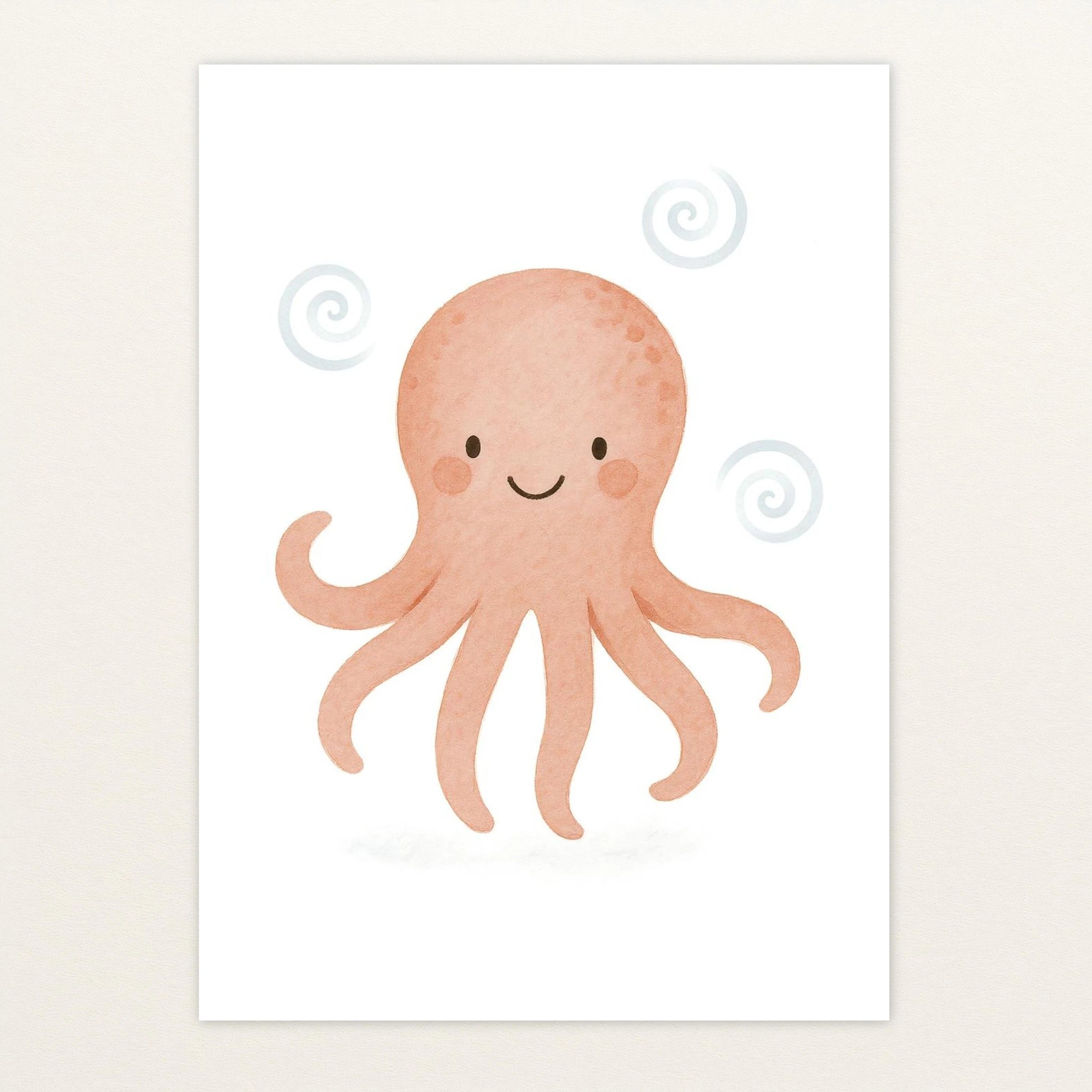 Tilli der Tintenfisch Poster von tinylearner