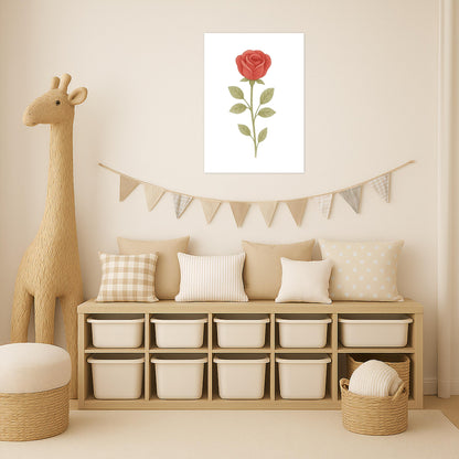 Rose Poster von tinylearner