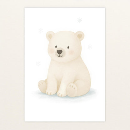 Pummel der Polarbär Poster von tinylearner