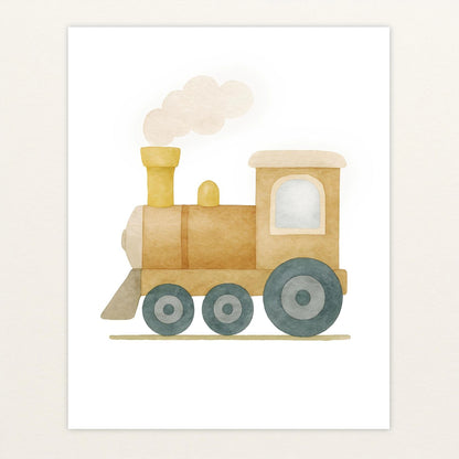 Lokomotive Poster von tinylearner