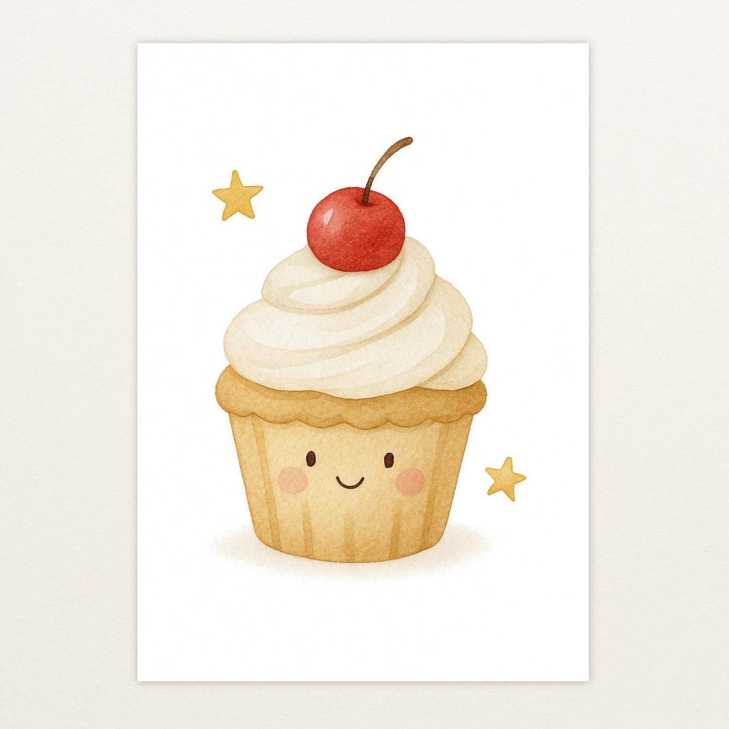 Süßes: Cupcake Poster von tinylearner