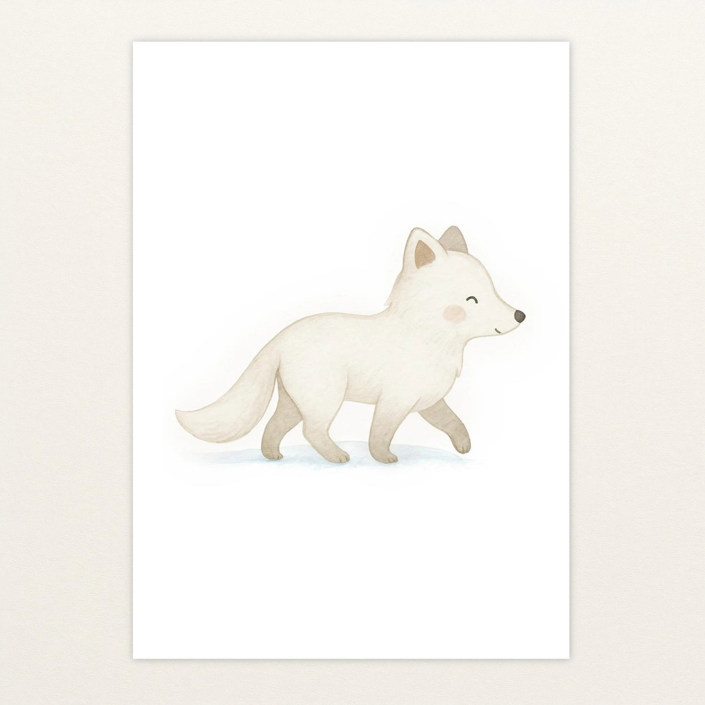 Pino der Polarfuchs Poster von tinylearner