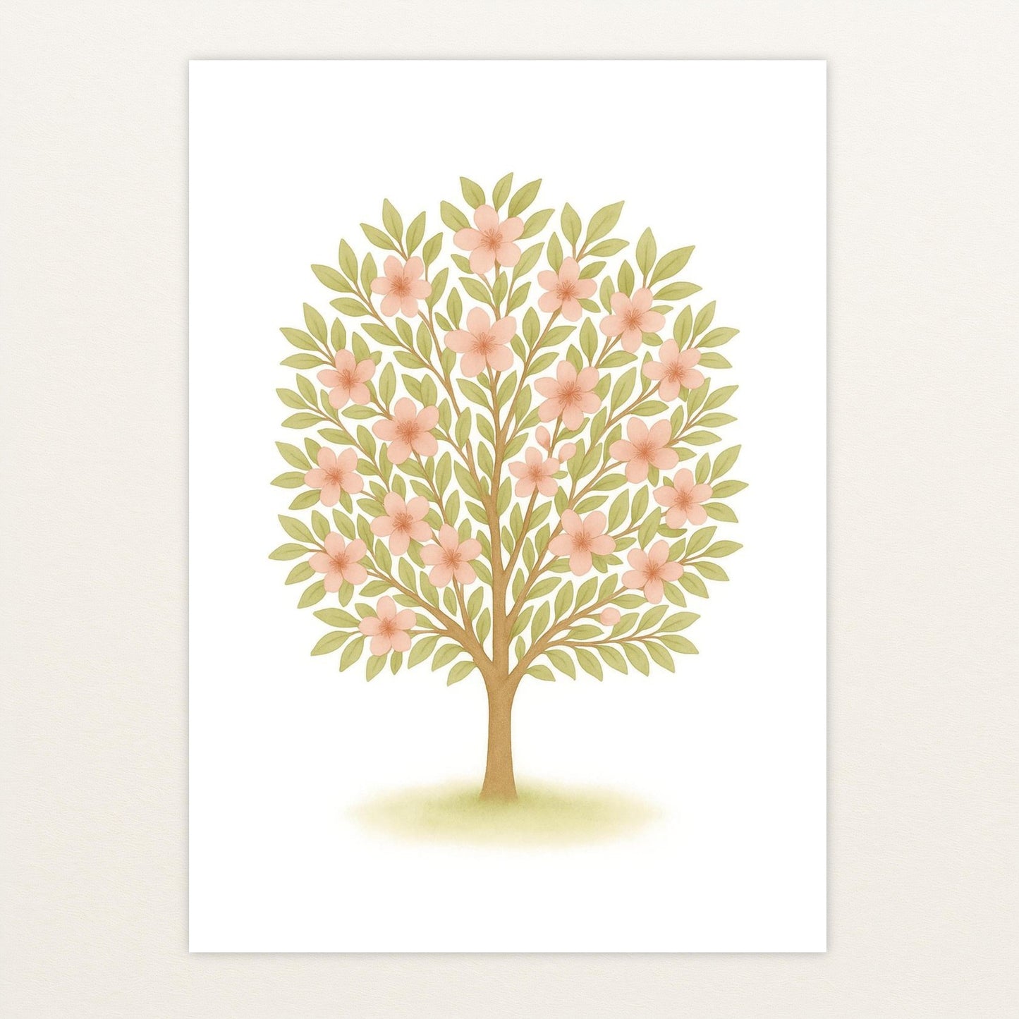 Kirschbaum Poster von tinylearner