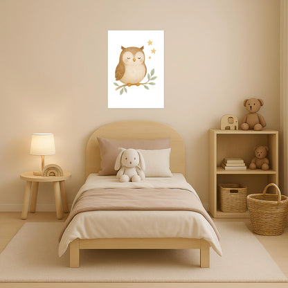 Emmi die Eule Poster von tinylearner