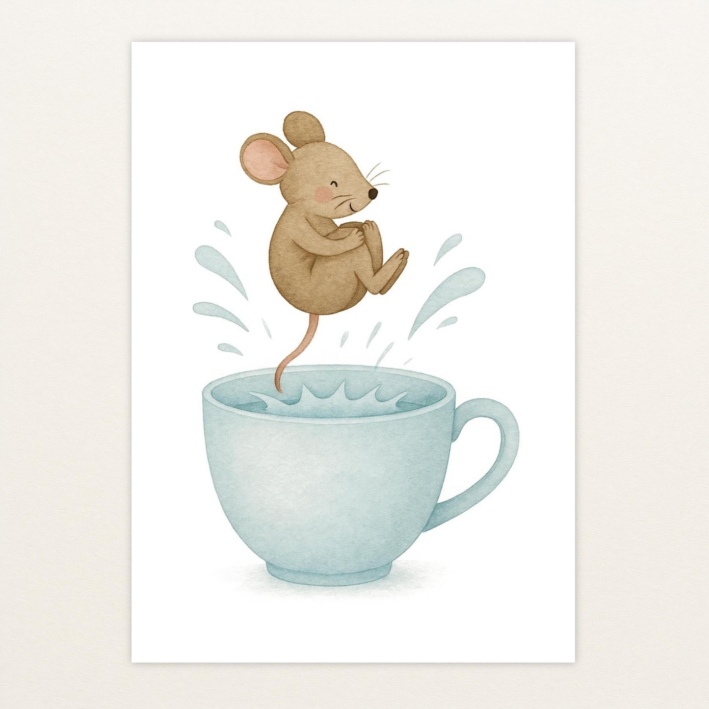 Mimi die Maus - Motiv: "Pool" Poster von tinylearner