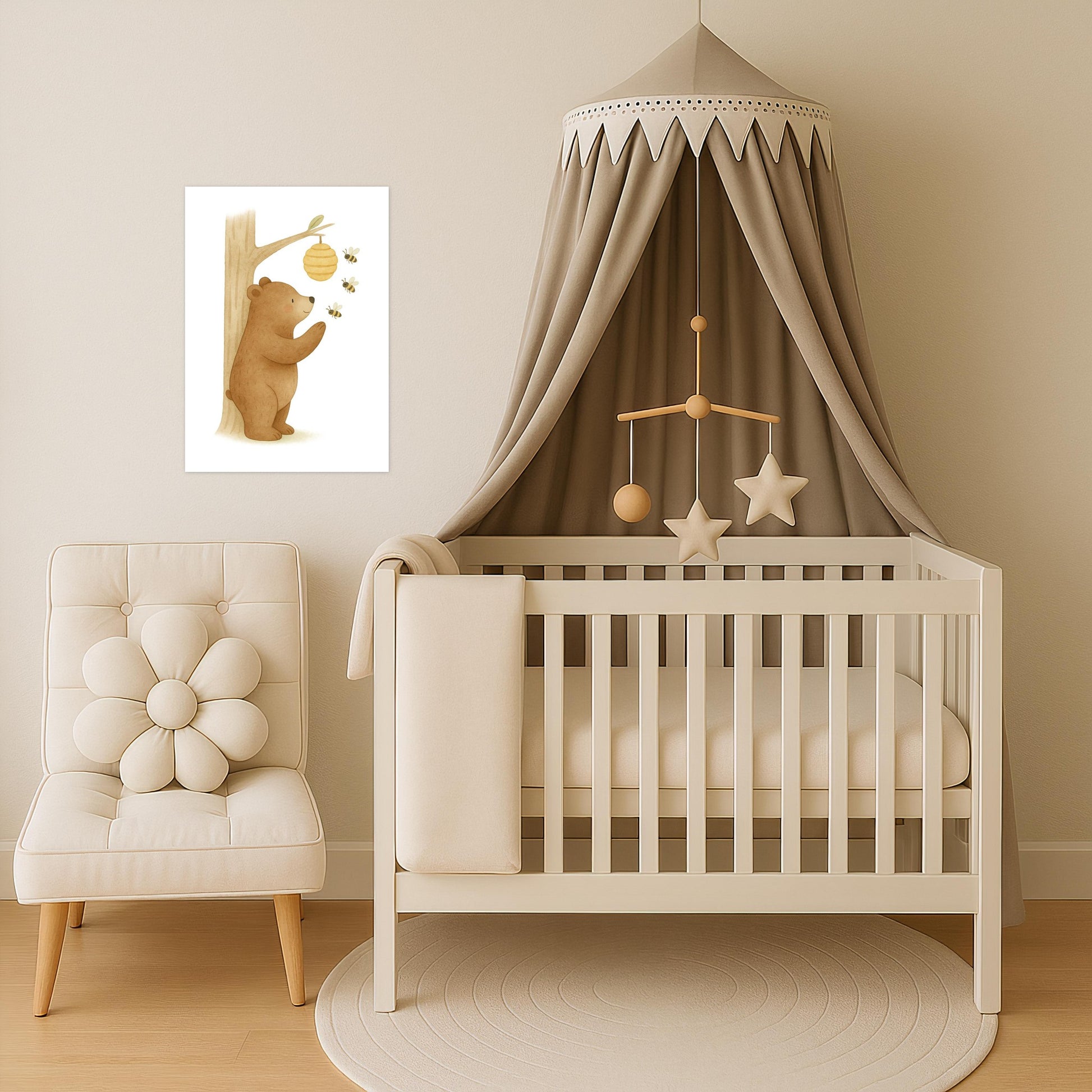 Balu der Bär - Motiv: "Bienenstock" Poster von tinylearner