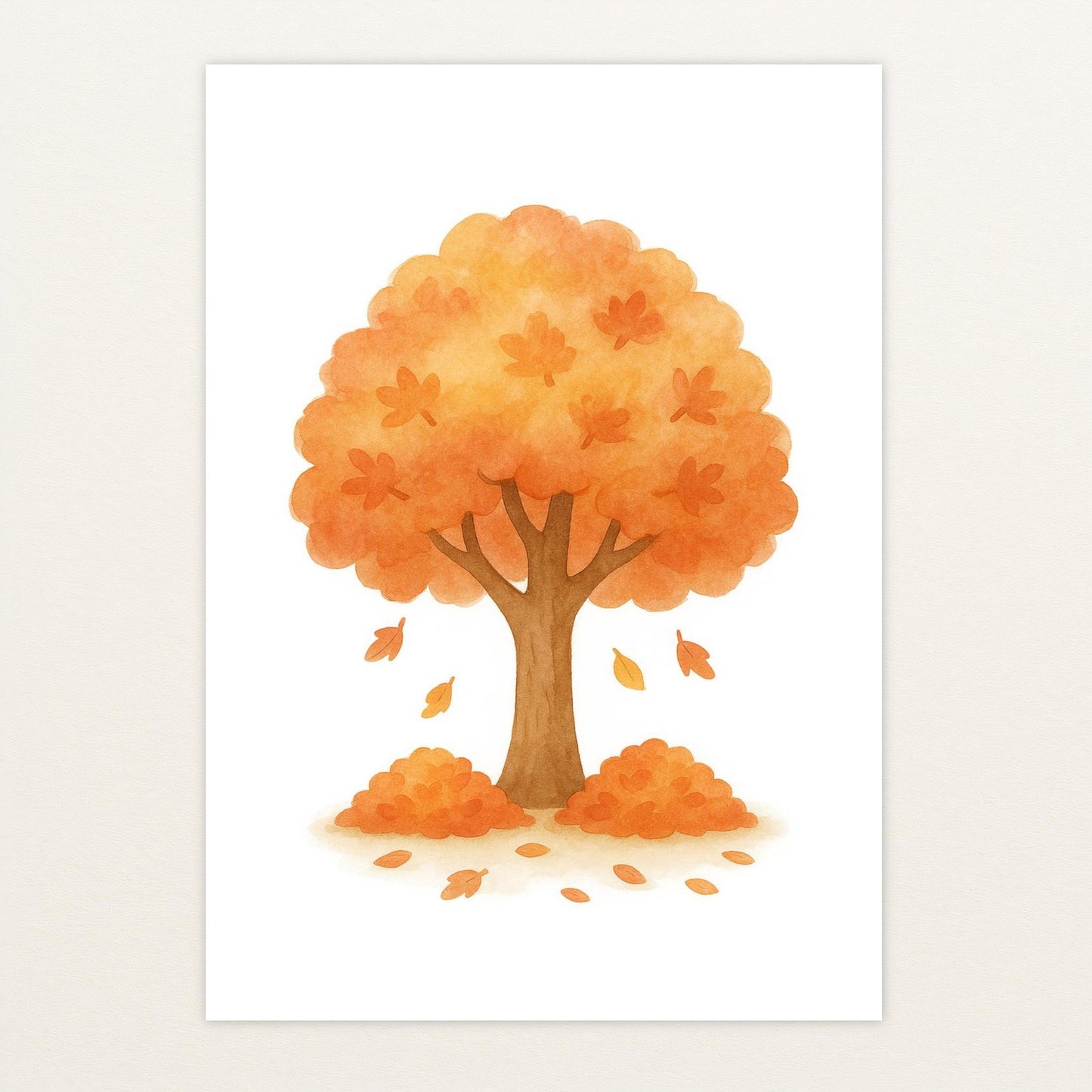 Ahornbaum Poster von tinylearner