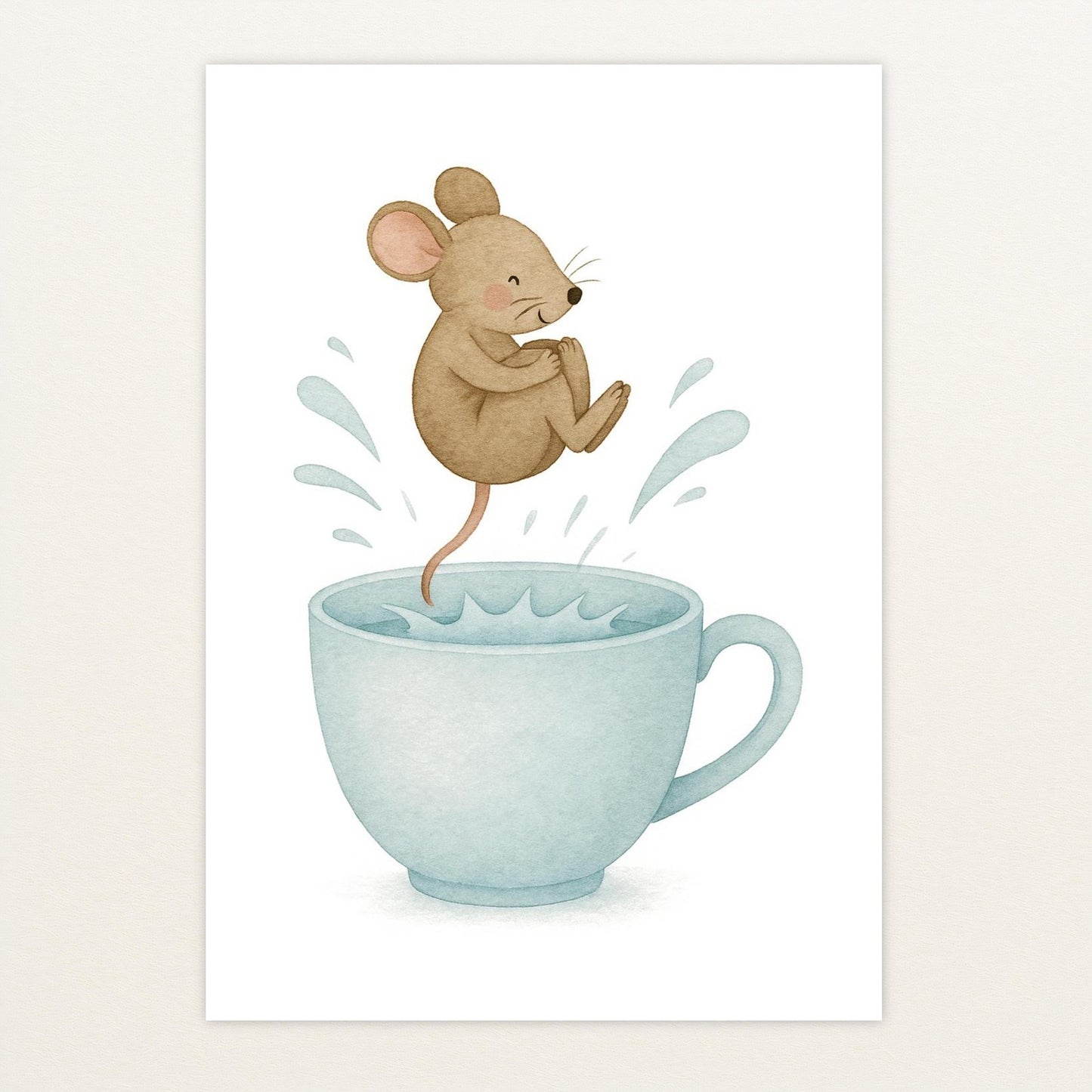 Mimi die Maus - Motiv: "Pool" Poster von tinylearner