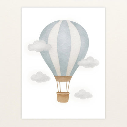 Heißluftballon Poster von tinylearner